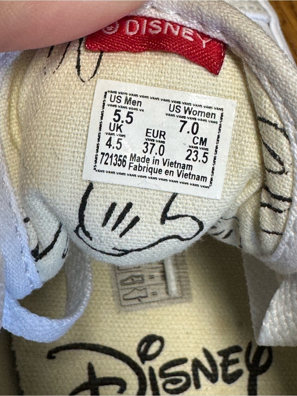 2018 Disney x Vans Old Skool 'Mickey' - Picture 8 of 9